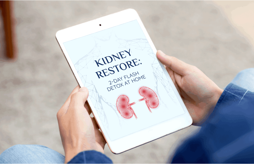 Prostadine Bonus 1 - KIDNEY RESTORE: 2-DAY FLASH DETOX AT HOME